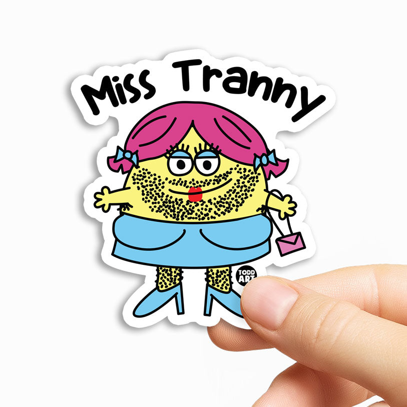 Miss Tranny Sticker