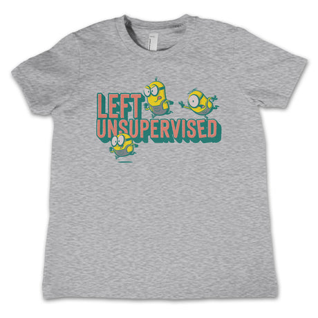Minions Left Unsupervised Kids Tee