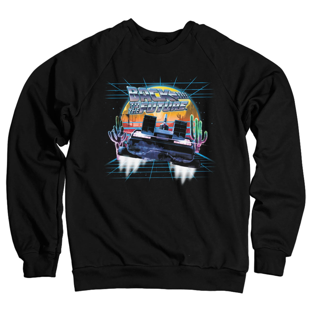 Back To The Future Retro Neon Desert Sweatshirt