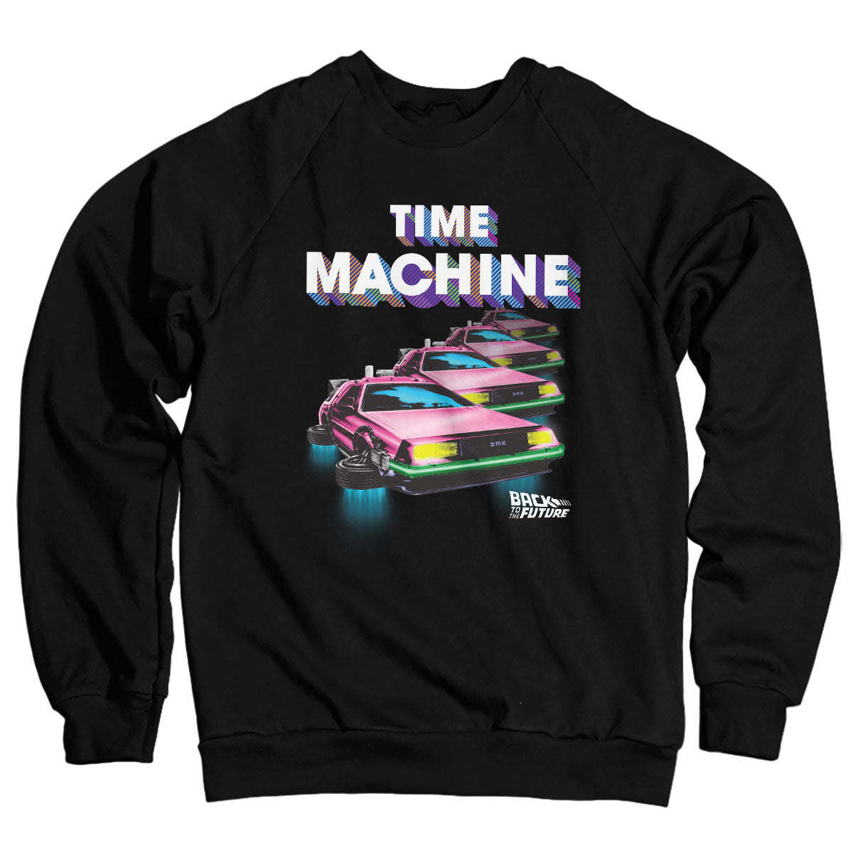 Back To The Future - Colorful Time Machine Sweatshirt
