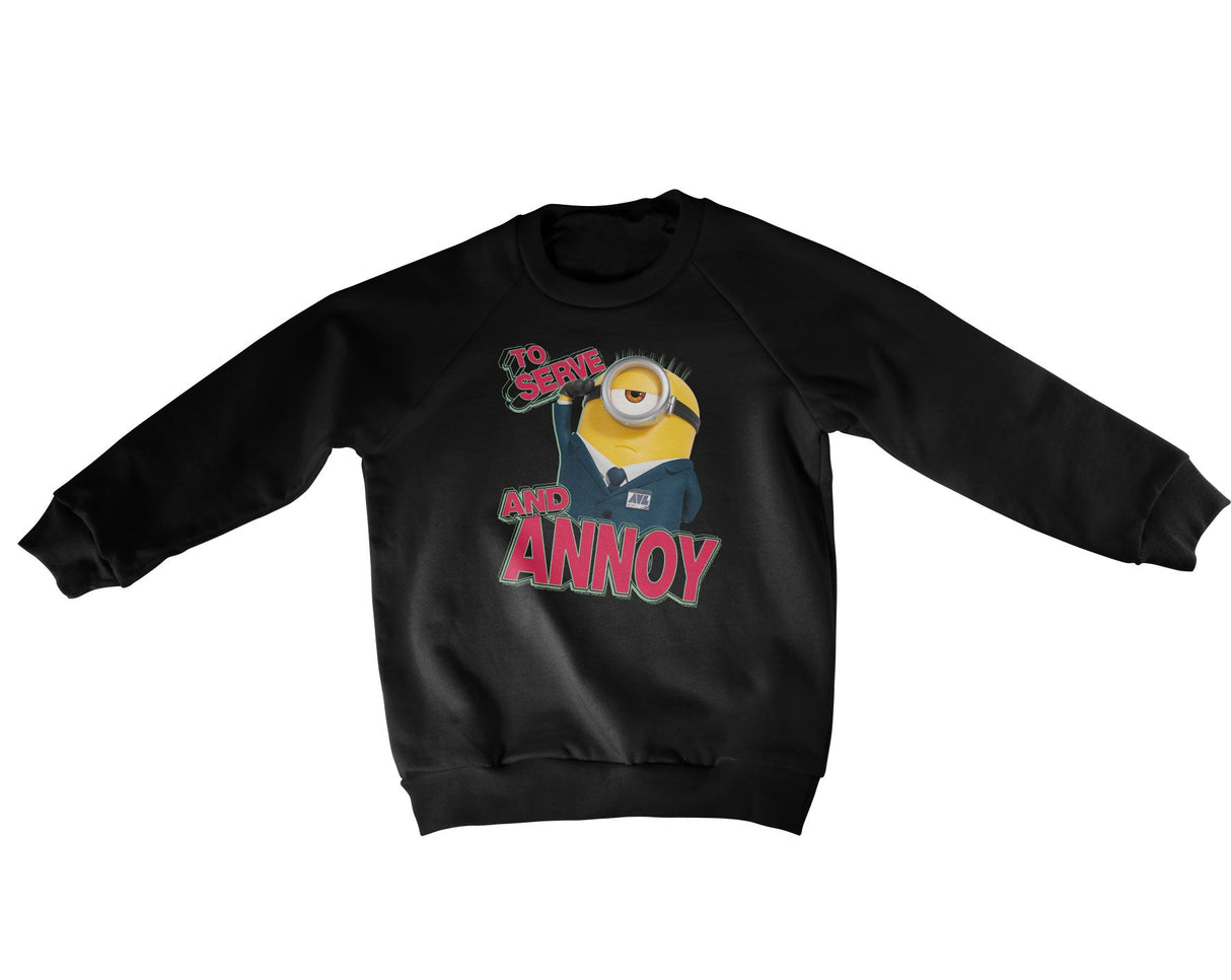 To Serve And Annoy Kids Sweatshirt