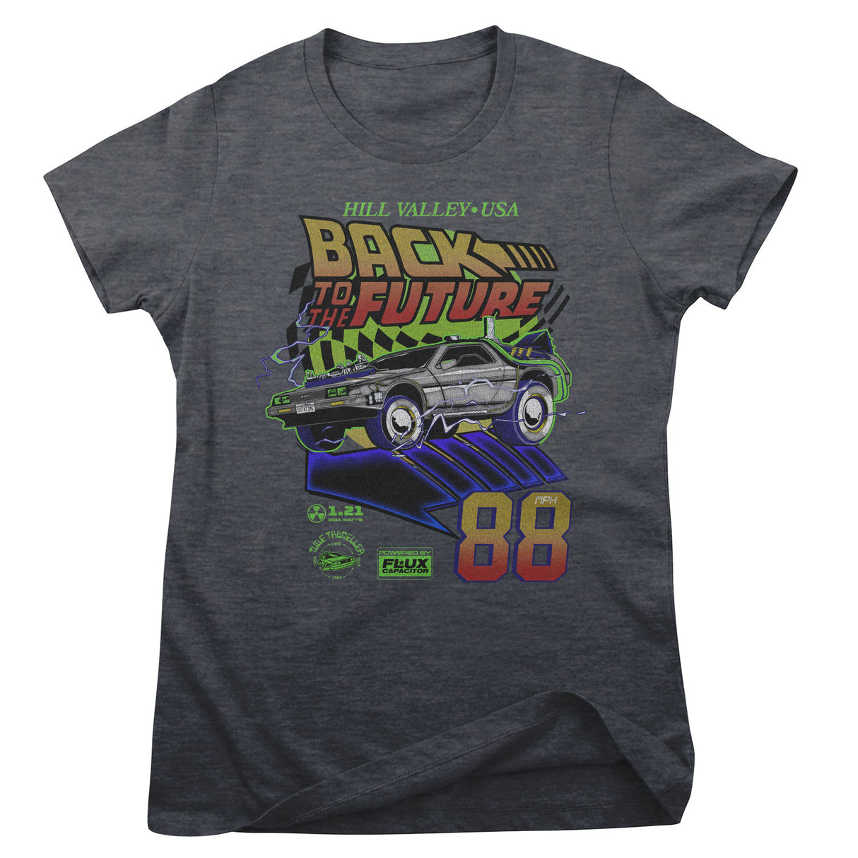 Back To The Future In Full Speed Girly Tee