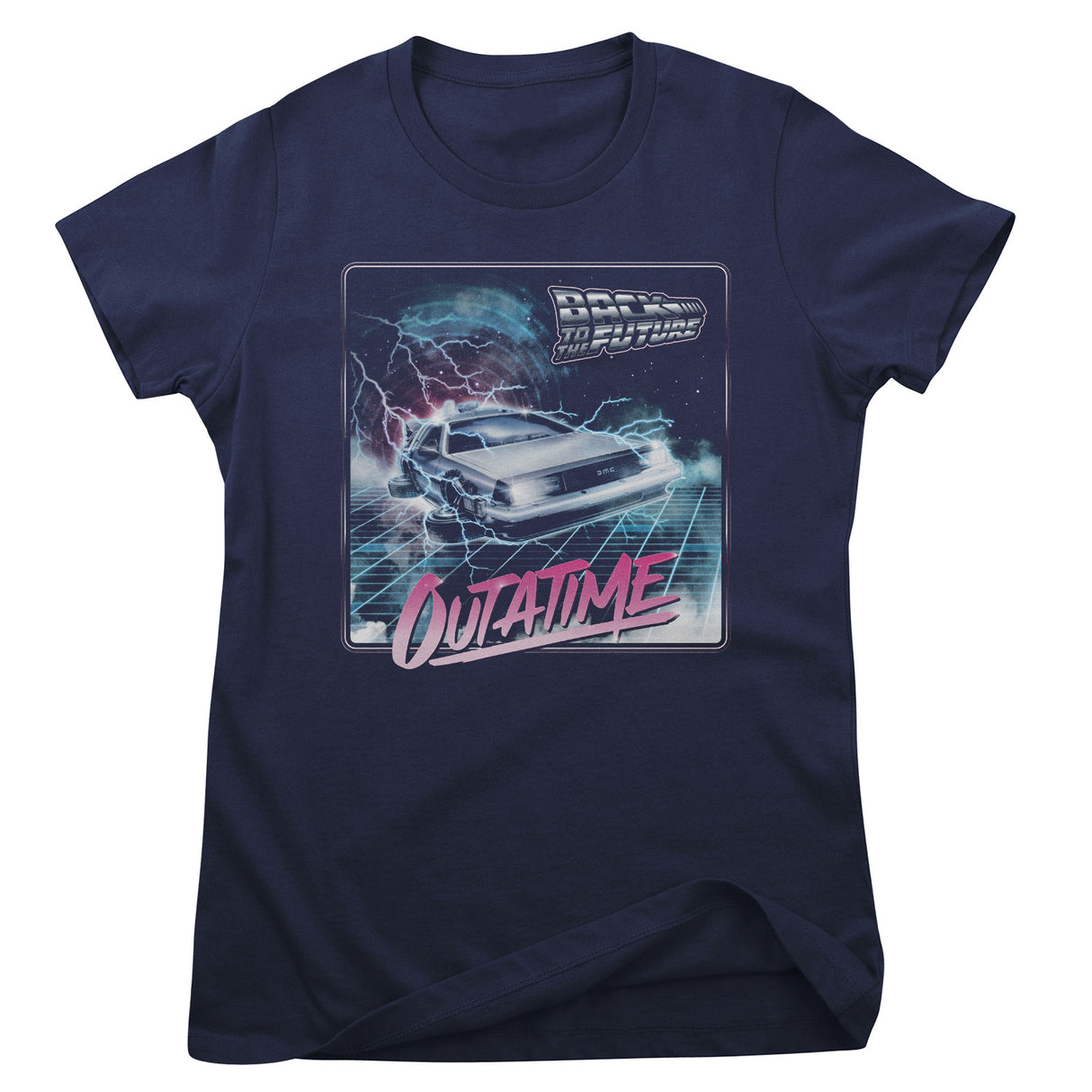 Back To The Future - 80's Outatime Girly Tee