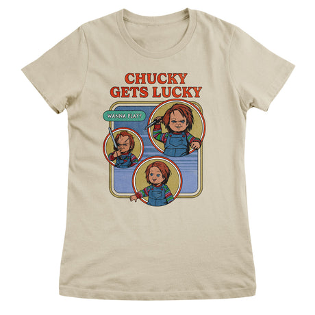 Chucky Gets Lucky Girly Tee