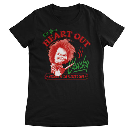Chucky - Eat Your Heart Out Girly Tee
