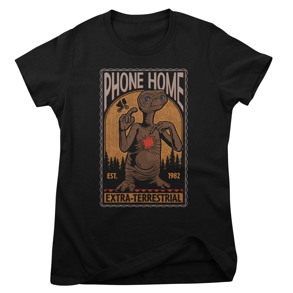 E.T. Phone Home - Est 1982 Girly Tee