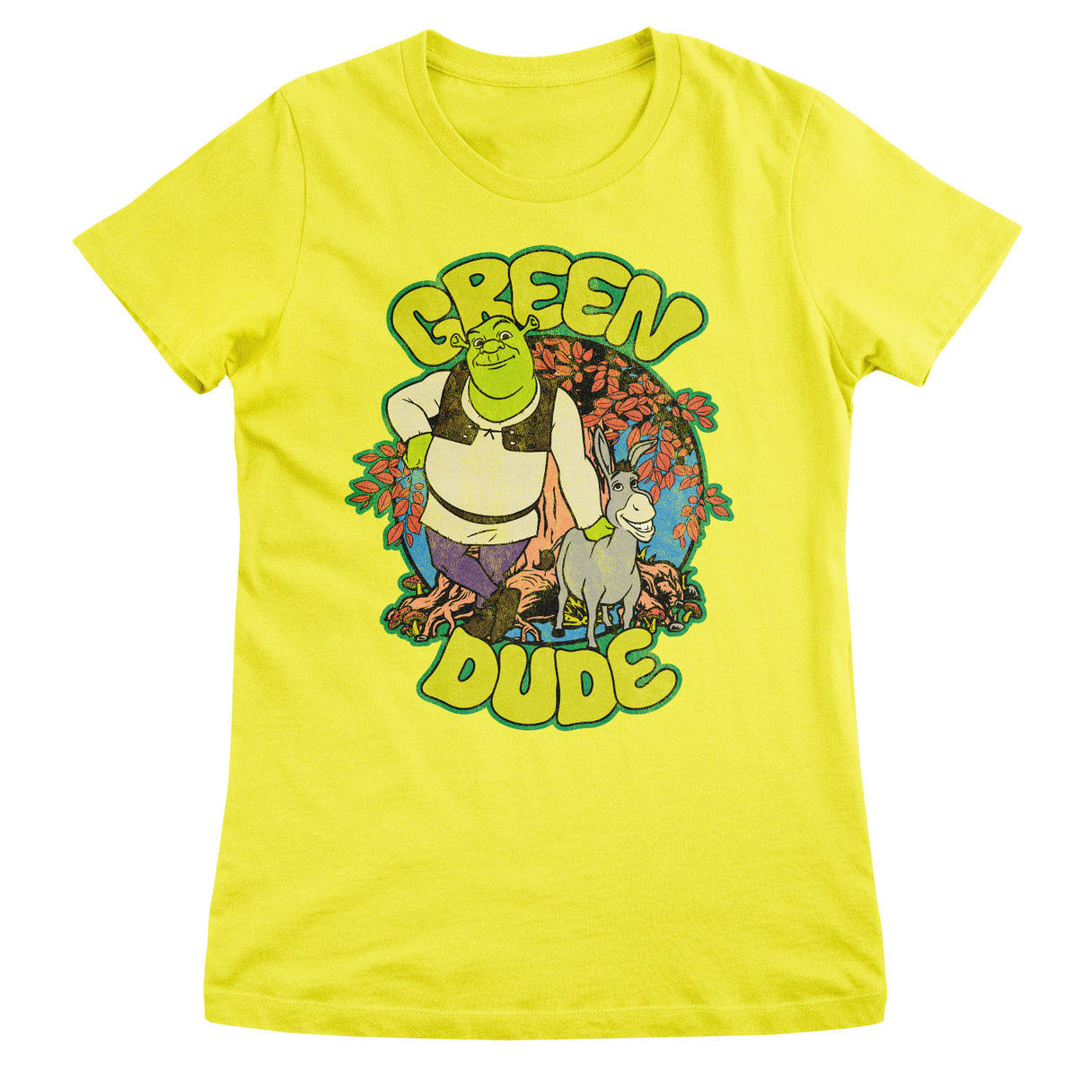 Shrek The Green Dude Girly Tee