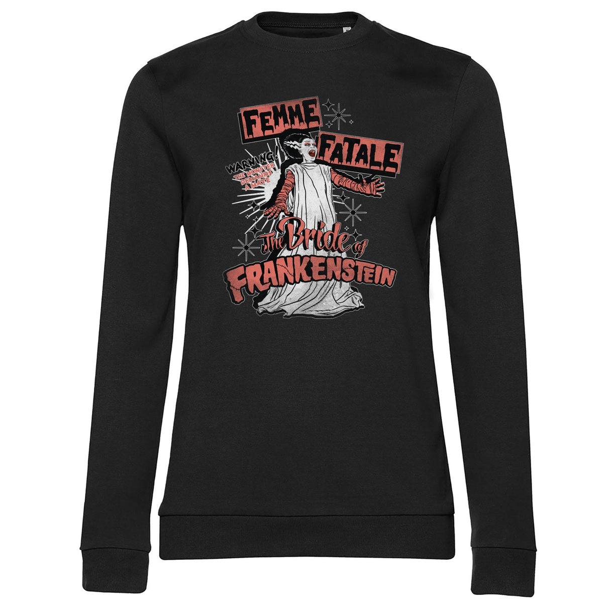 Universal Monsters - Femme Fatale Girly Sweatshirt