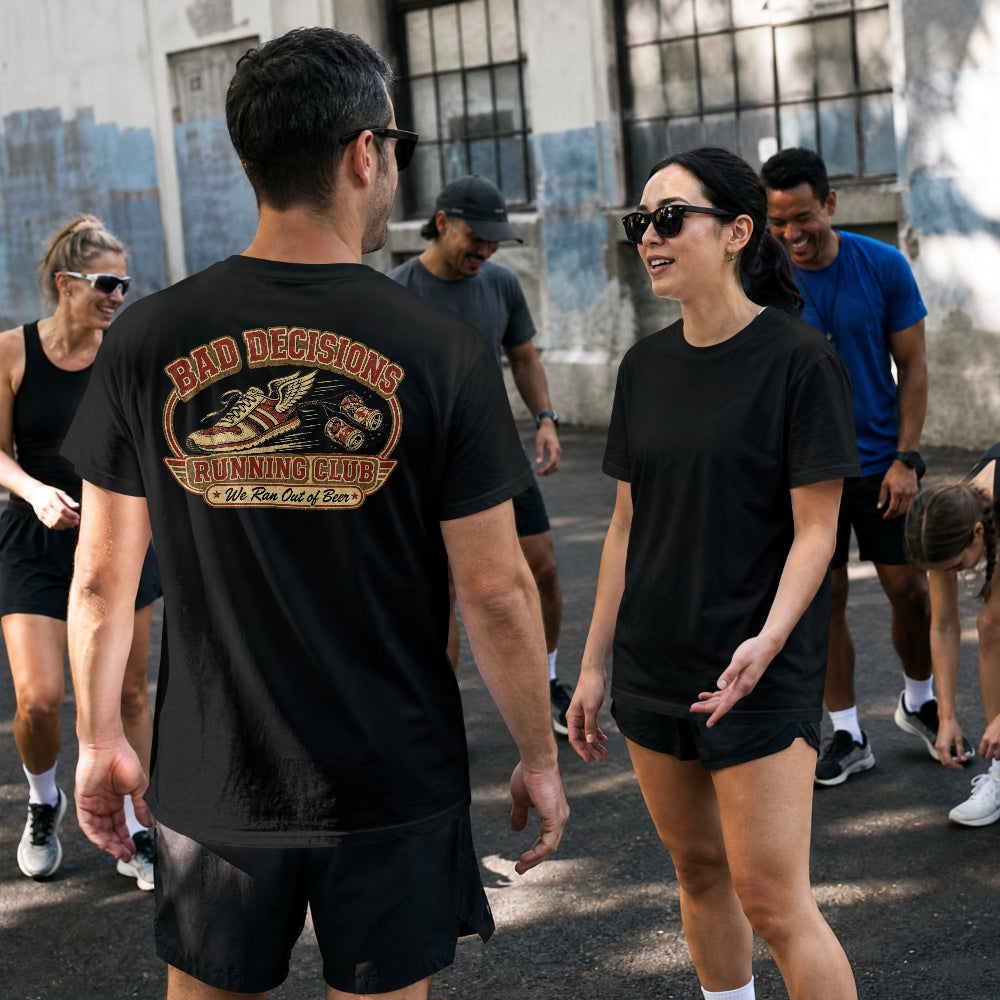 Bad Decisions Running Club T-Shirt