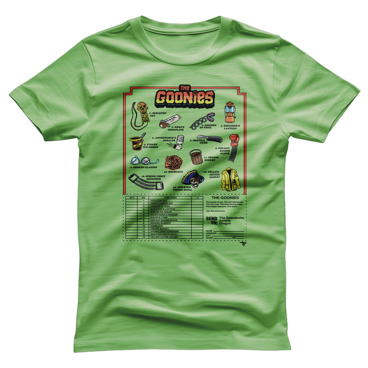 The Goonies Accessories Mail Order T-Shirt
