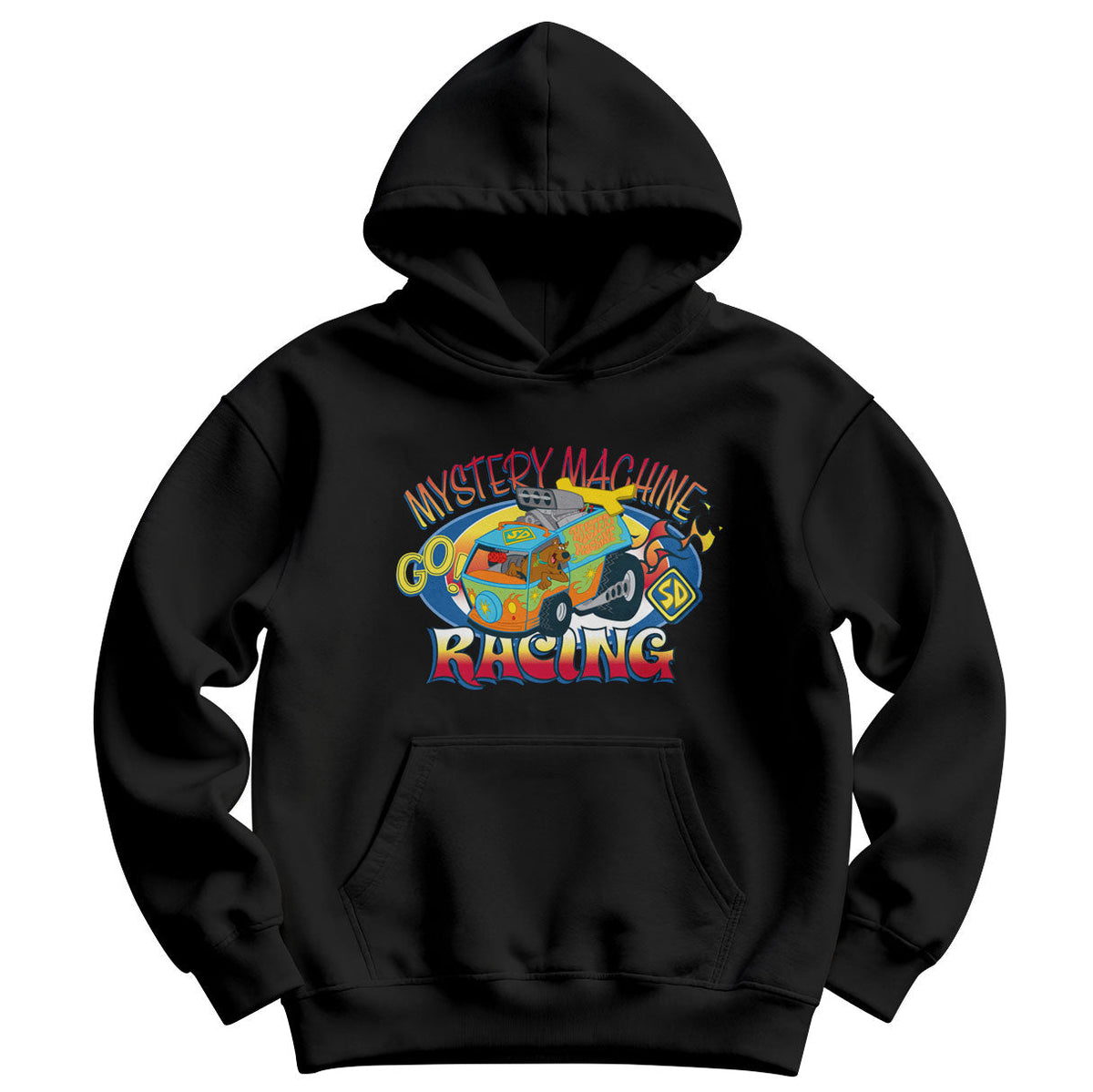 Mystery Machine Racing Kids Hoodie