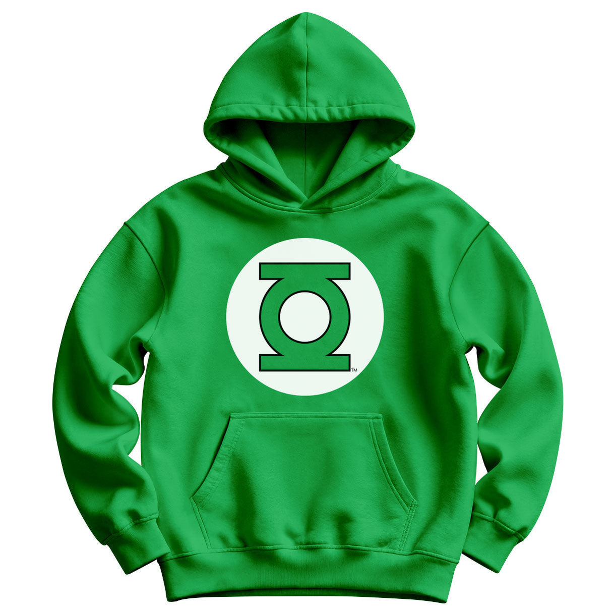 Green Lantern Shield Kids Hoodie