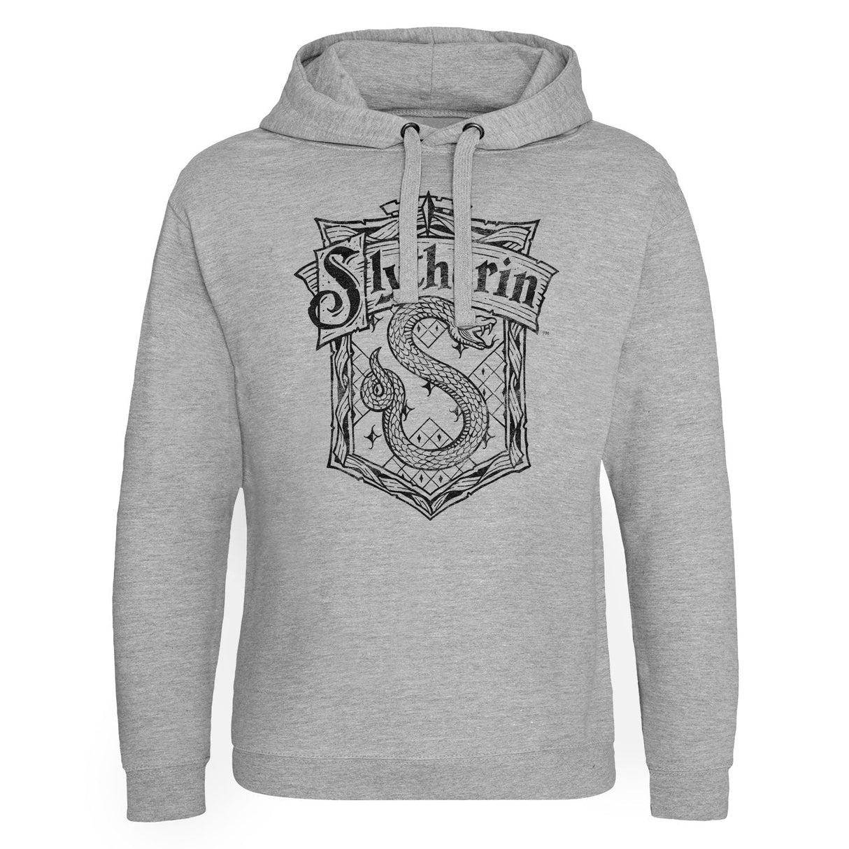 Harry Potter - Slytherin Washed Crest Epic Hoodie