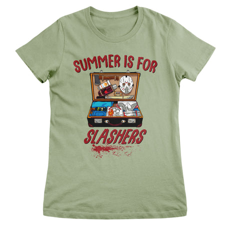 Summer Is For Slashers Girly Tee