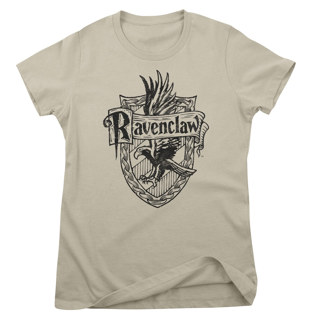 Harry Potter - Ravenclaw Washed Crest Girly Tee