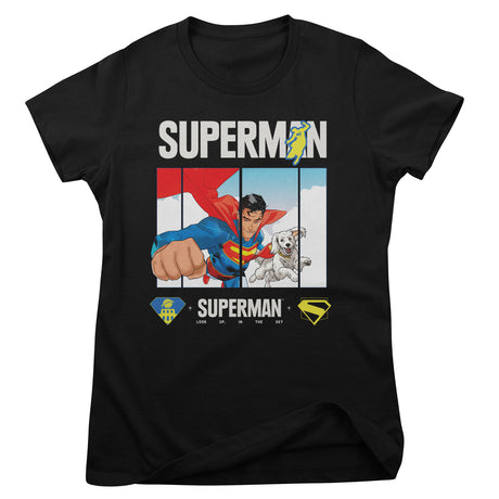Superman - Look Up Girly Tee