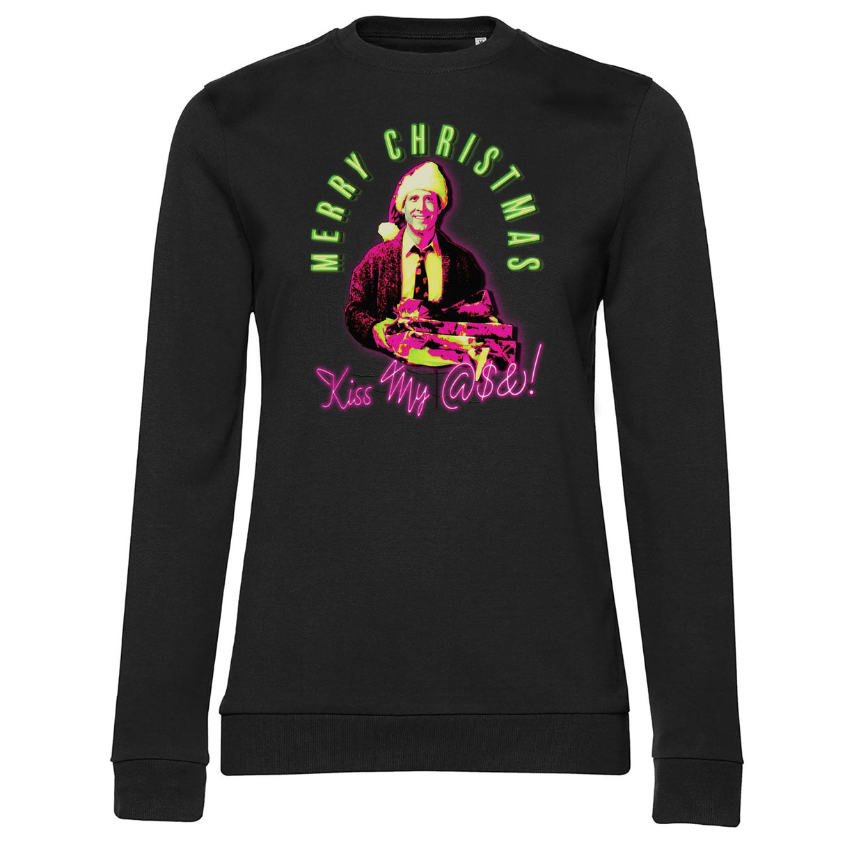 Merry Christmas - Kiss My @$&! Girly Sweatshirt