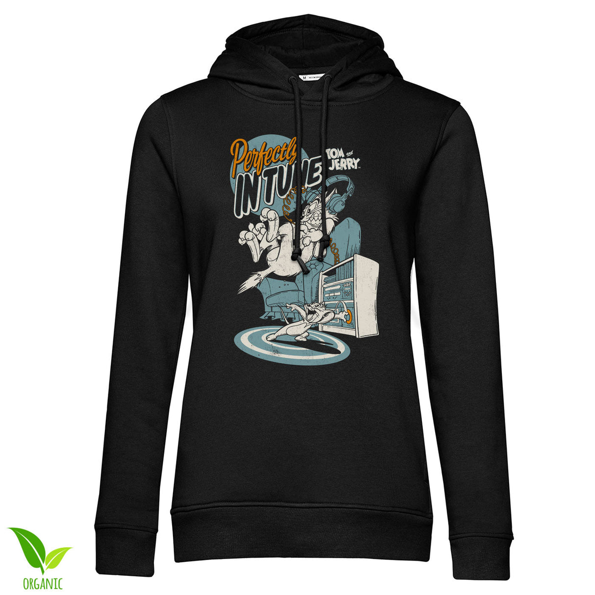 Tom & Jerry - Perfectly In Tune Girly Hoodie