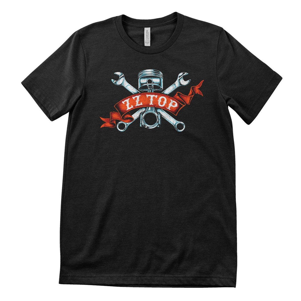 ZZ-Top Piston Flag T-Shirt