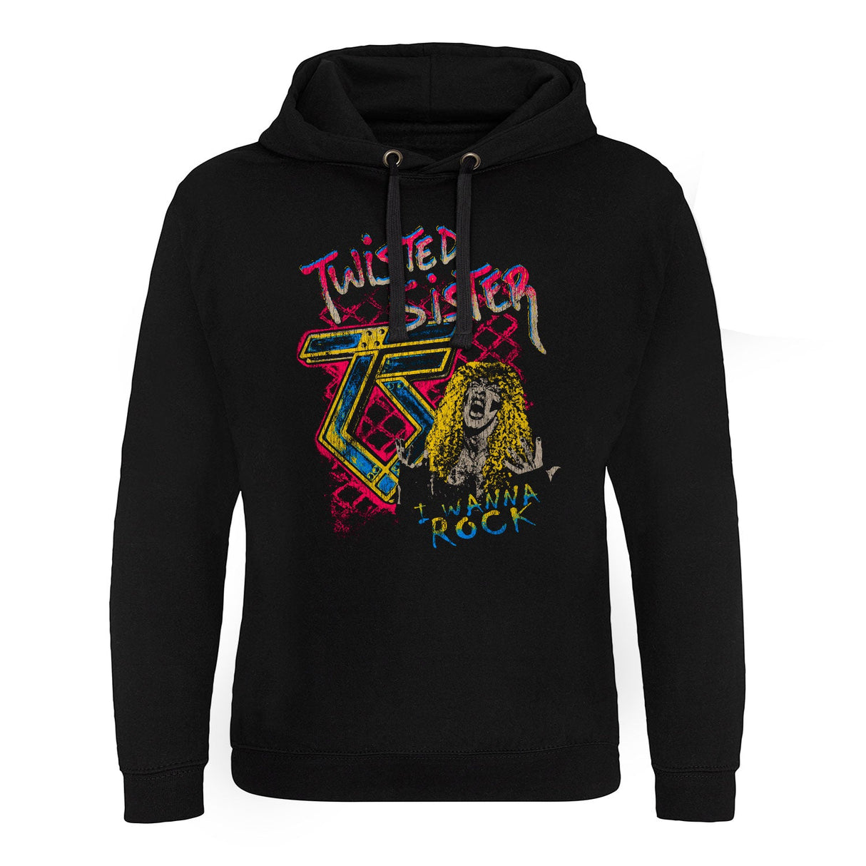 Twisted Sister - I Wanna Rock Epic Hoodie