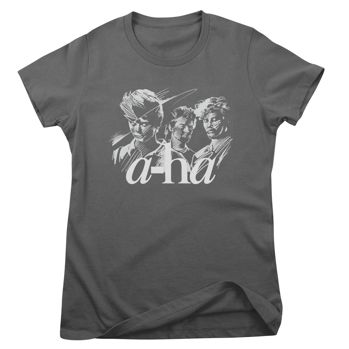A-ha Band Sketch Girly Tee
