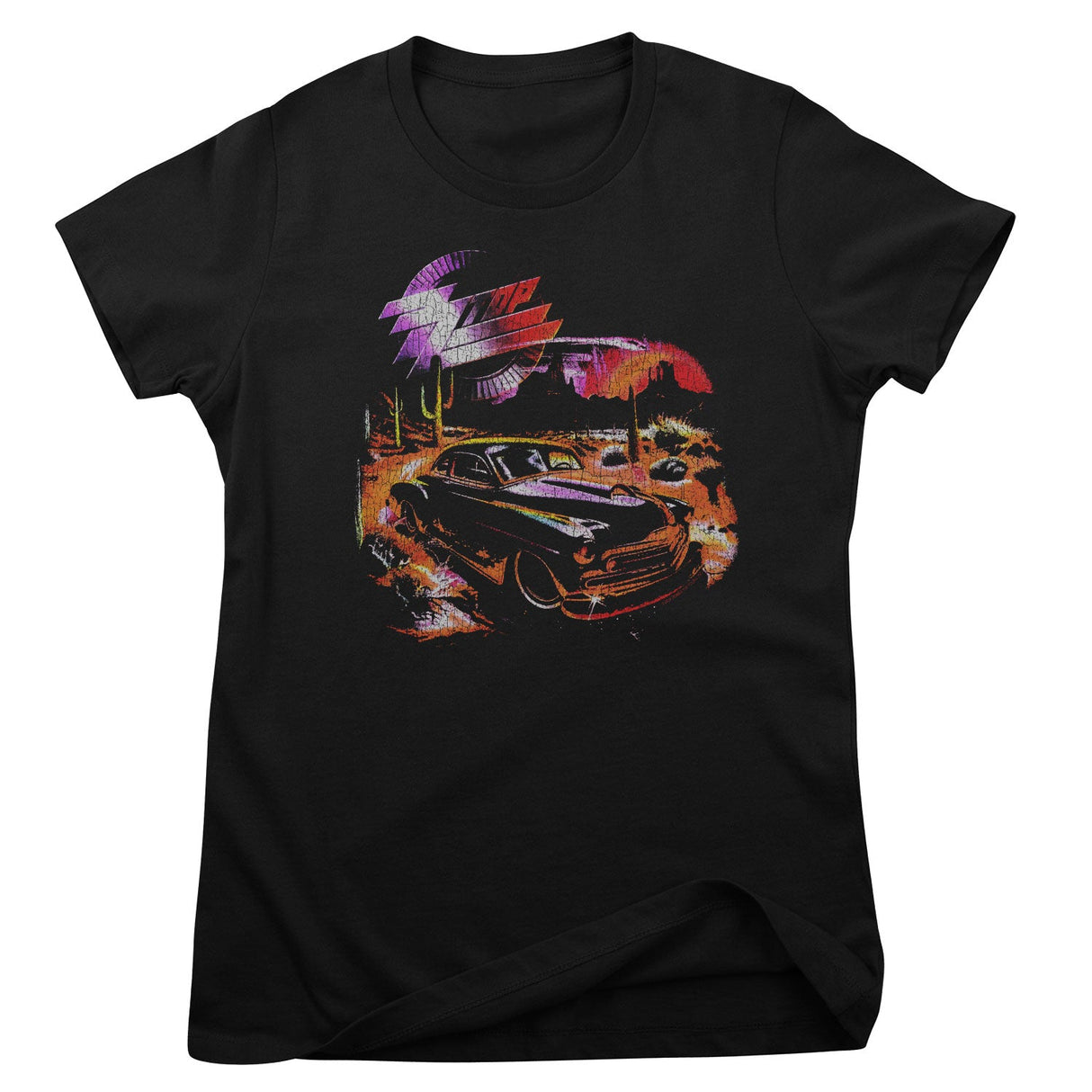 ZZ-Top Texas Desert Girly Tee