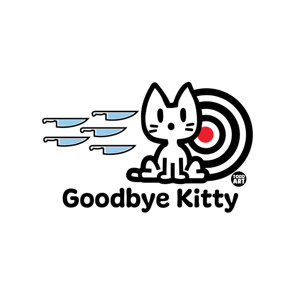 Todd Goldmans Goodbye Kitty T-Shirts & Tops