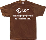 Beer, helping people.... T-Shirt