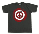 Peace Icon Grunge T-Shirt