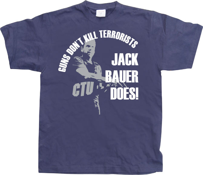 Jack Bauer Kills Terrorists T-Shirt