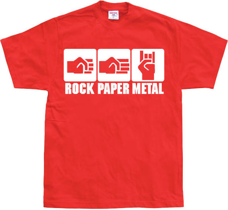 Rock-Paper-Metal T-Shirt