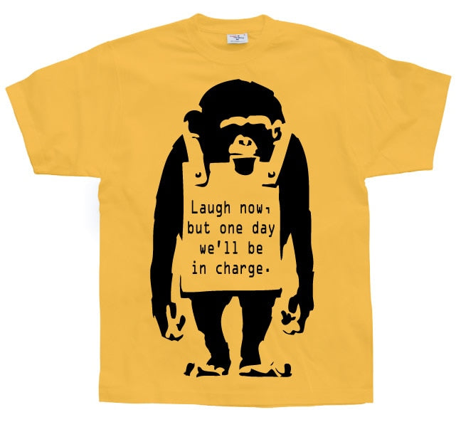 Banksy - Laugh Now! T-Shirt