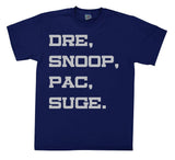 Dre, Snoop, Pac & Suge T-Shirt