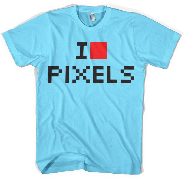 I Love Pixels T-Shirt