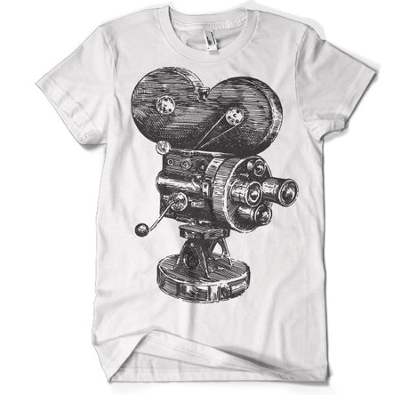 Movie Camera Sketch T-Shirt