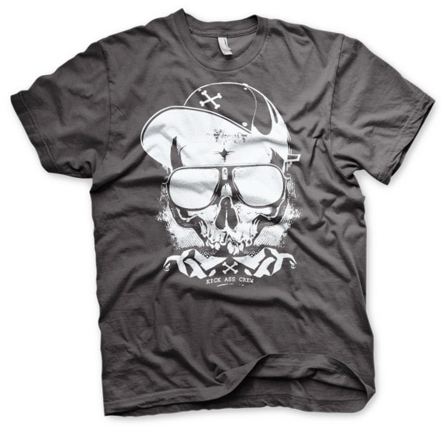 Kick Ass Crew Skull T-Shirt