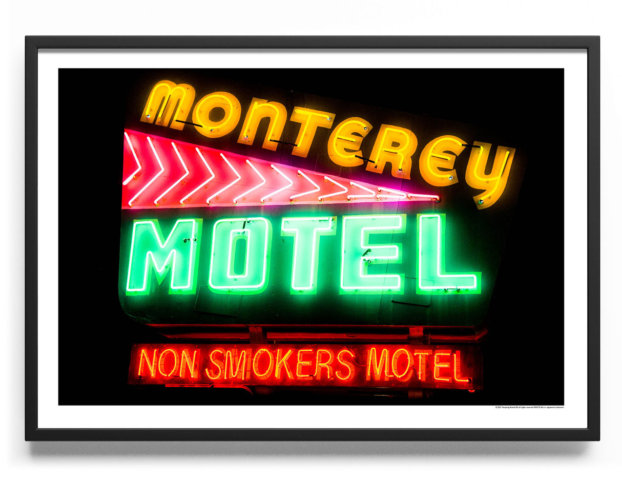 Monterey Motel Neon Sign