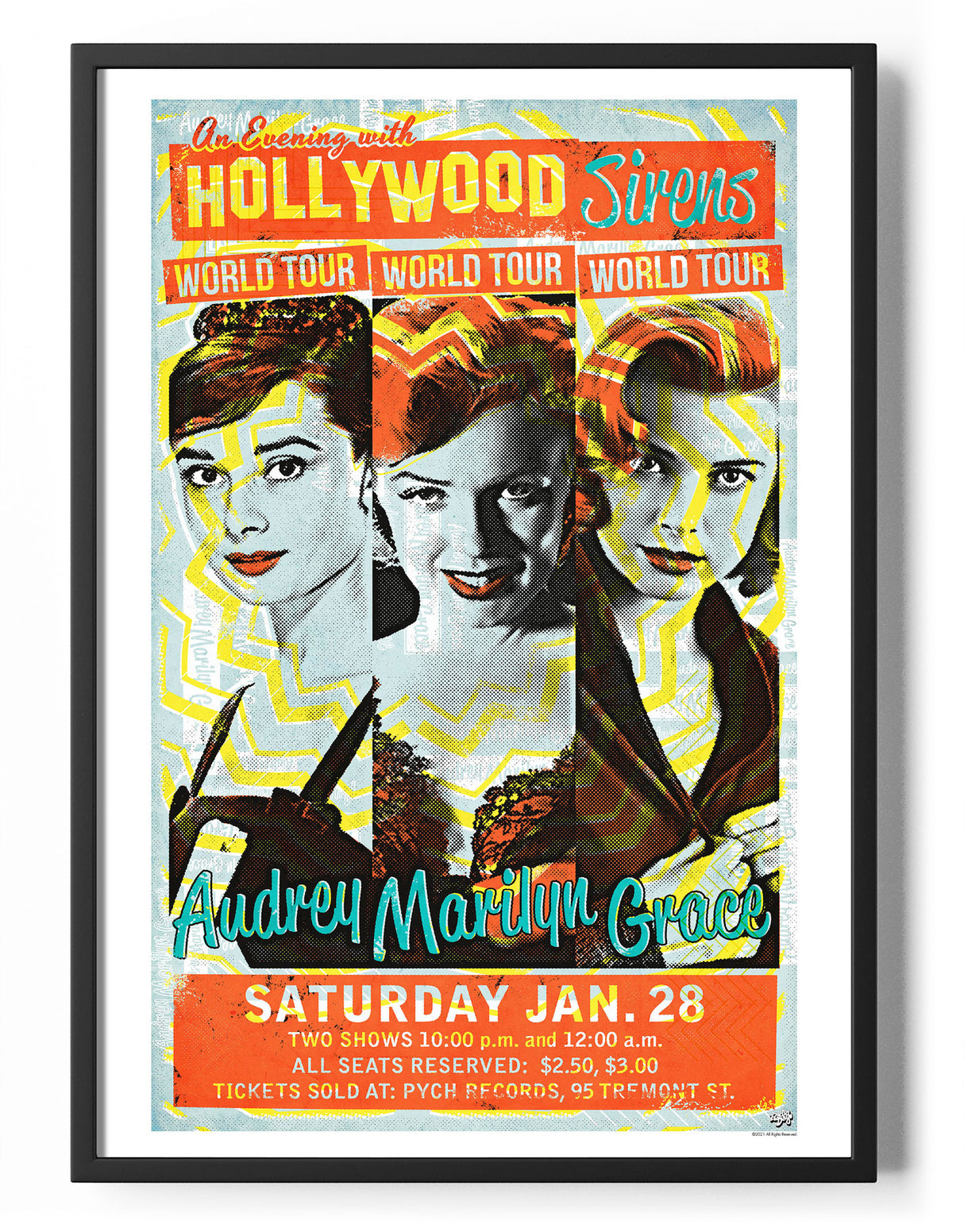 Hollywood Sirens Tour Poster