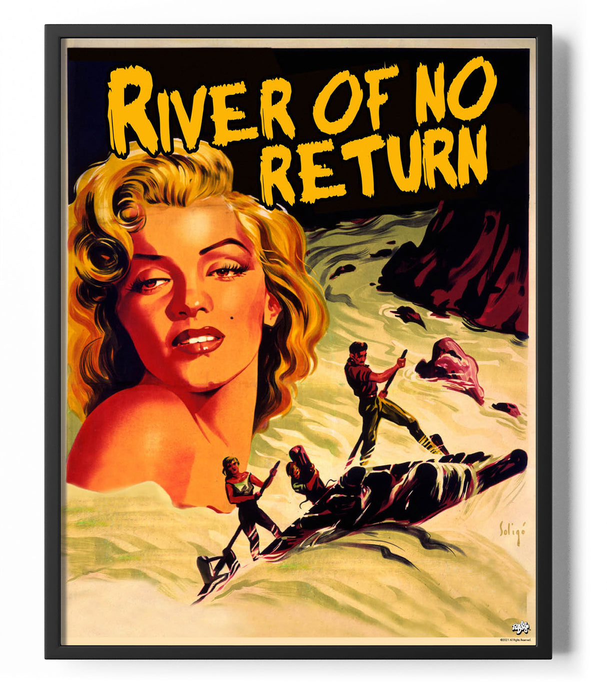 River Of No Return Movie Poster