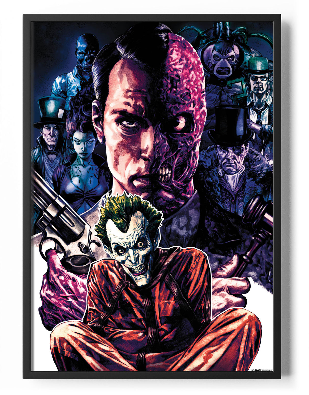 Batman Villains Poster