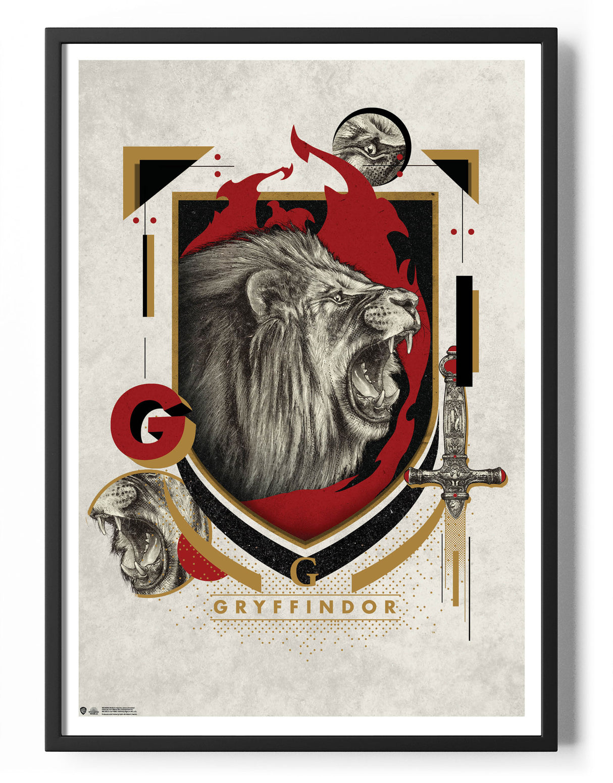 Harry Potter - Gryffindor Poster 2