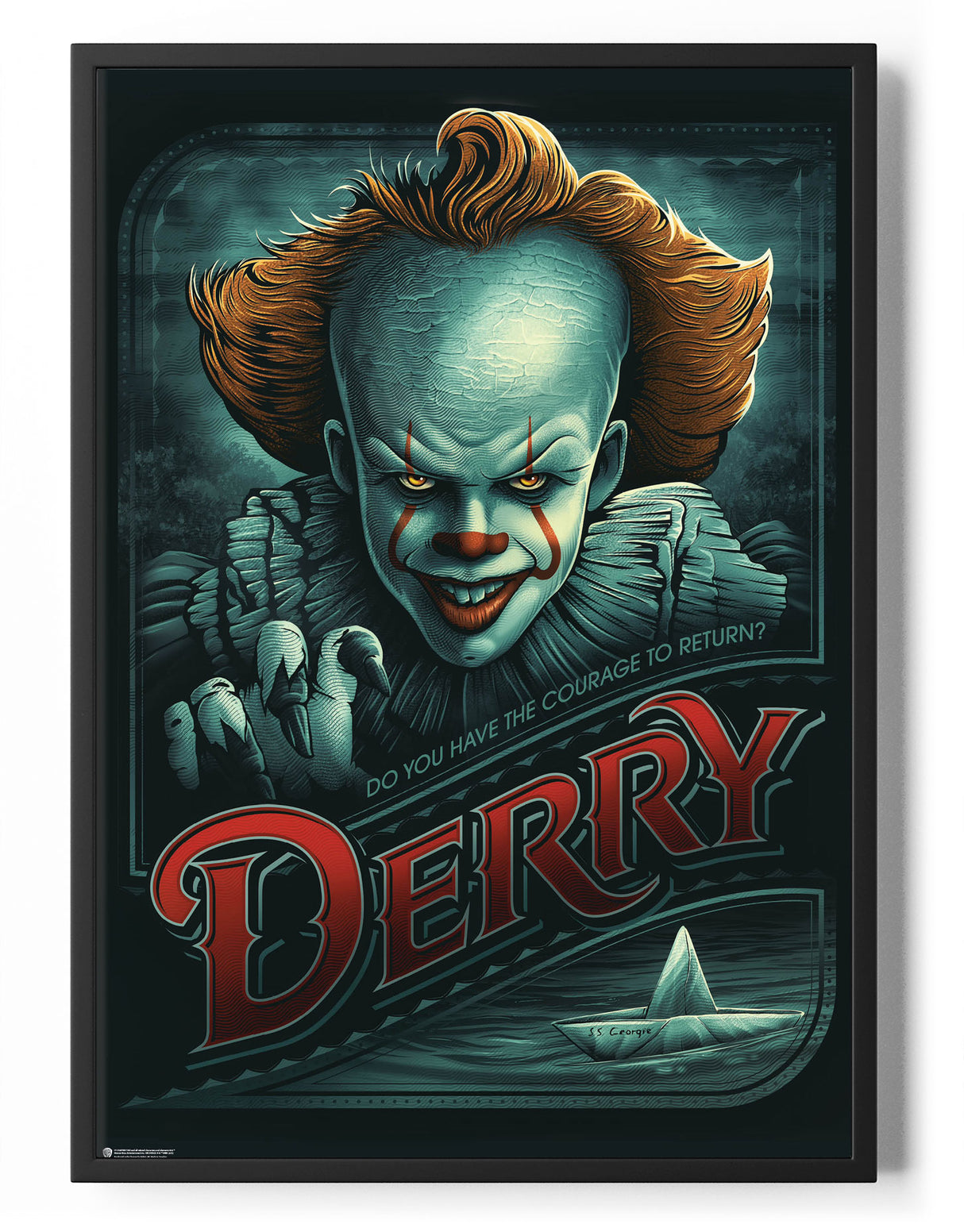 IT - Courage To Return To Derry Poster