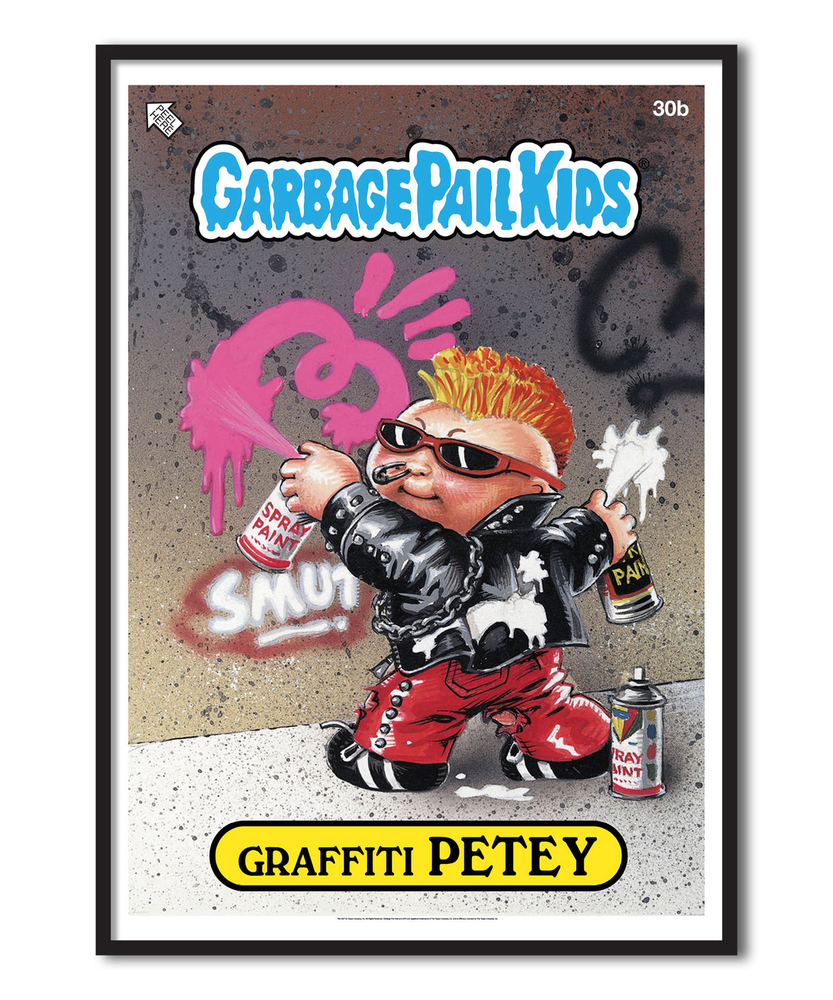 Garbage Pail Kids - Graffiti Petey Poster