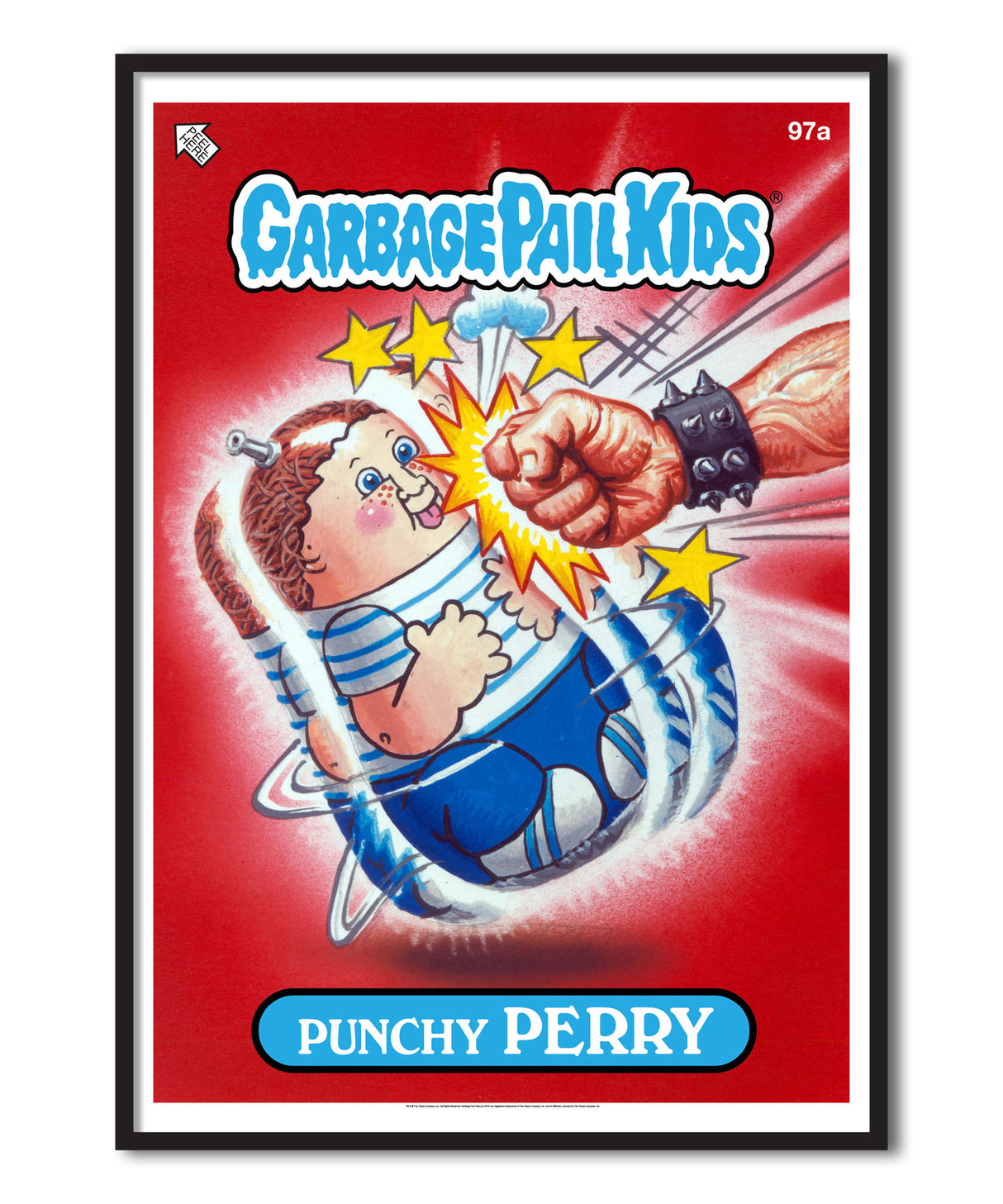 Garbage Pail Kids - Punchy Perry Poster