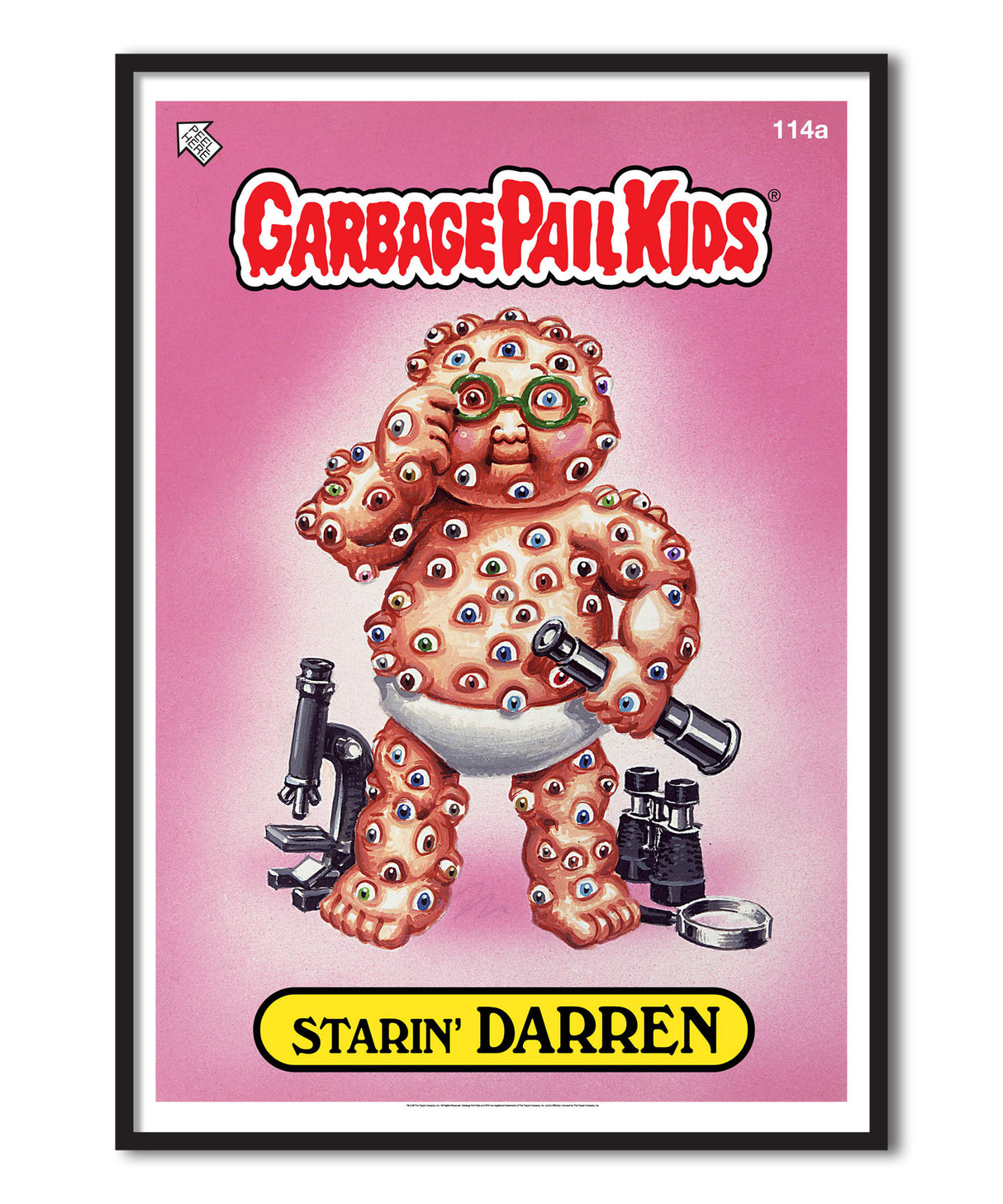 Garbage Pail Kids - Starin' Darren Poster