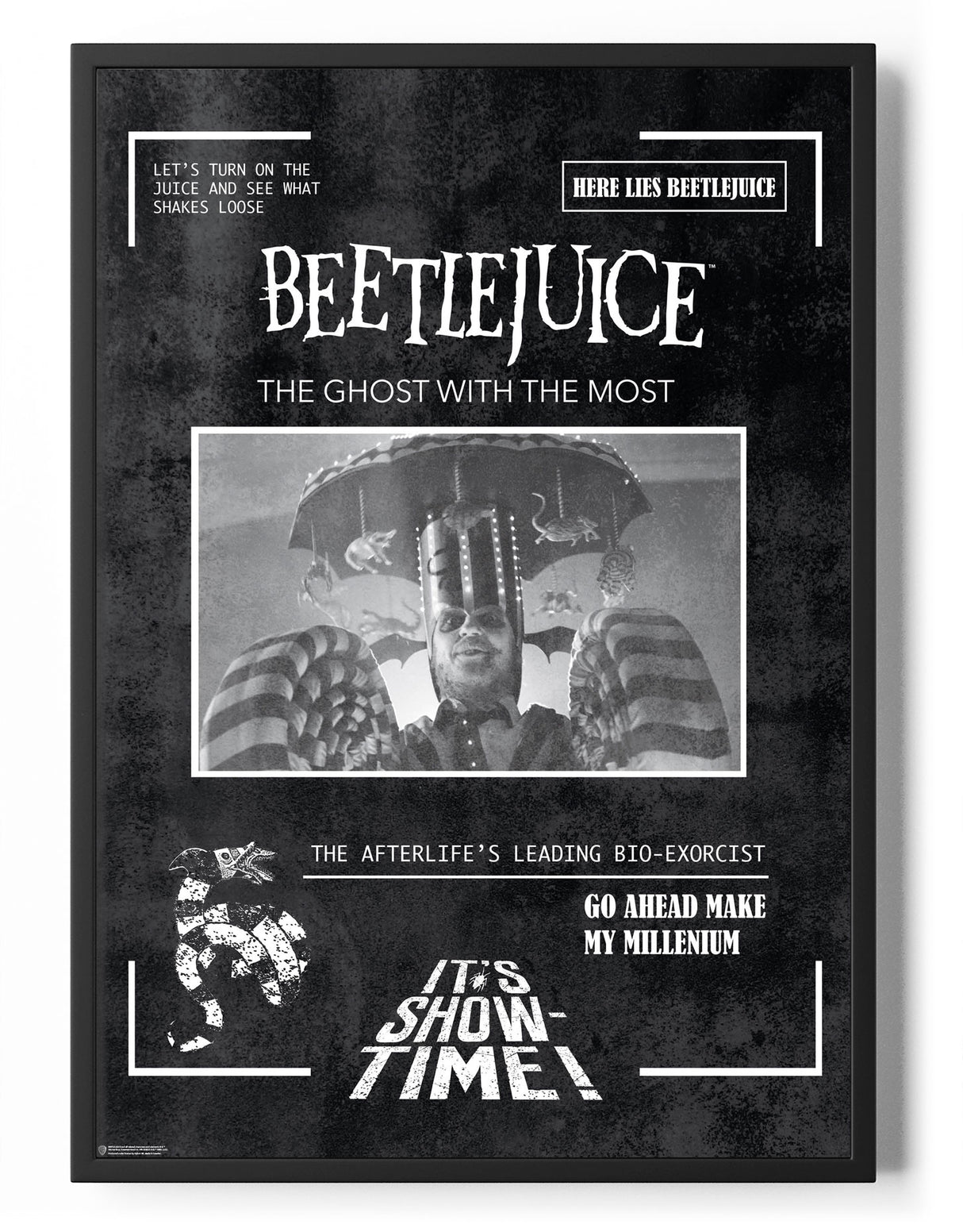 Beetlejuice - It's Show Time Poster