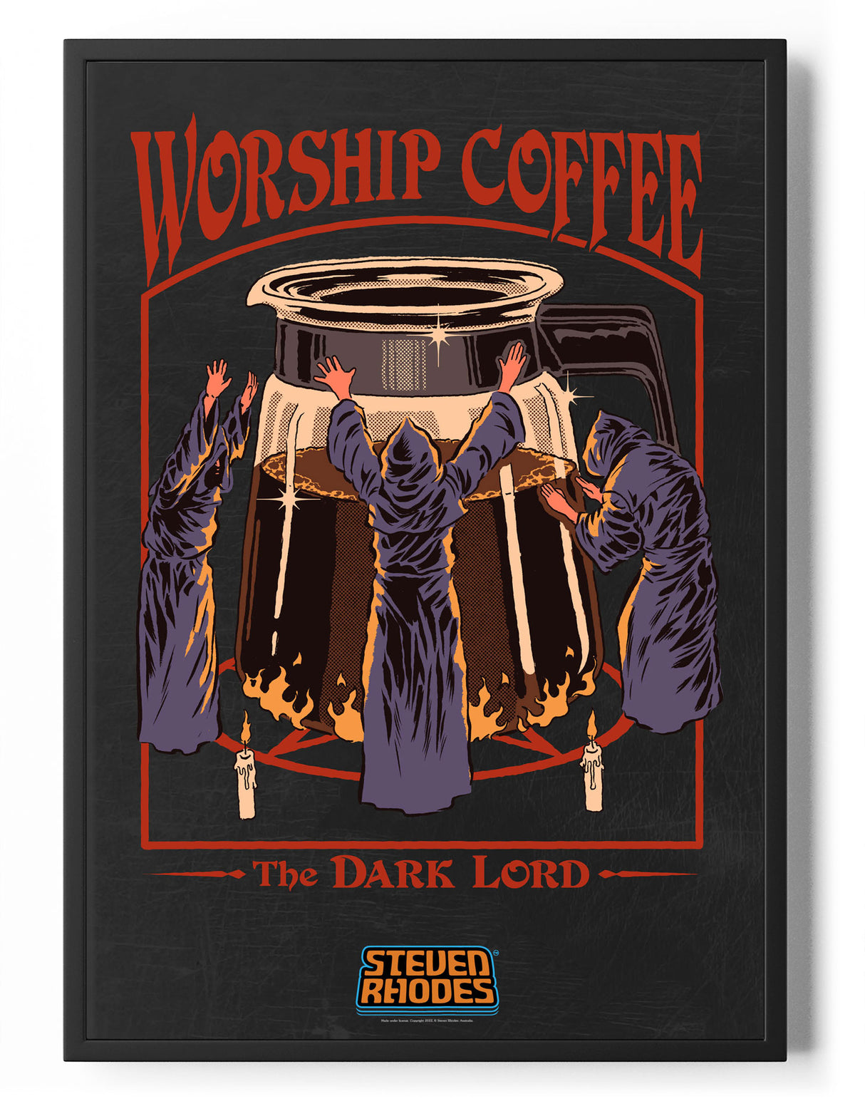 Worship Coffee Poster