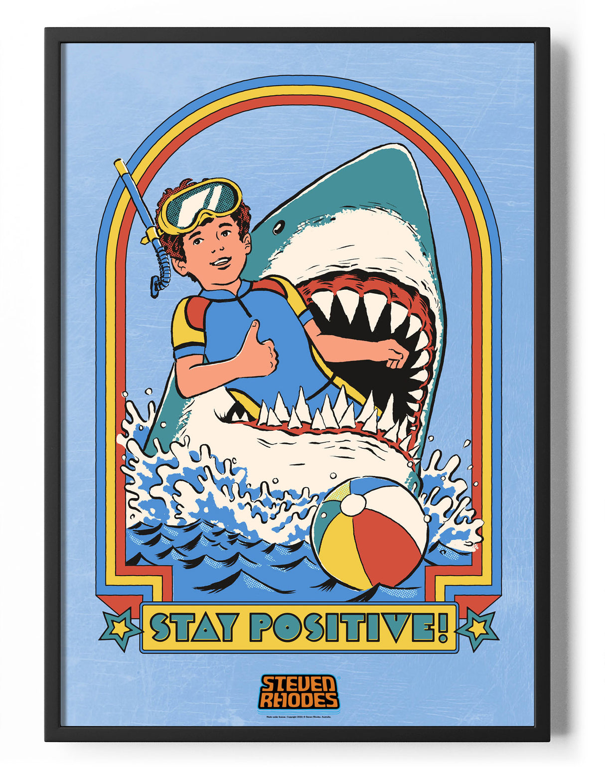 Stay Positive Poster