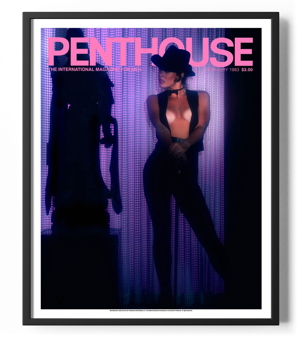 Penthouse Magazine February 1983 Cover Poster