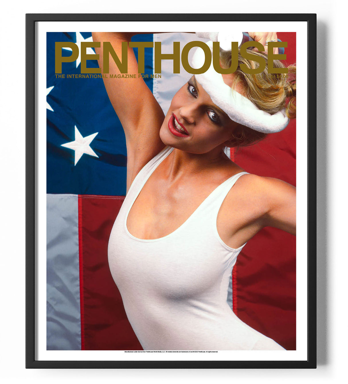 Penthouse Magazine August 1984 Cover Poster